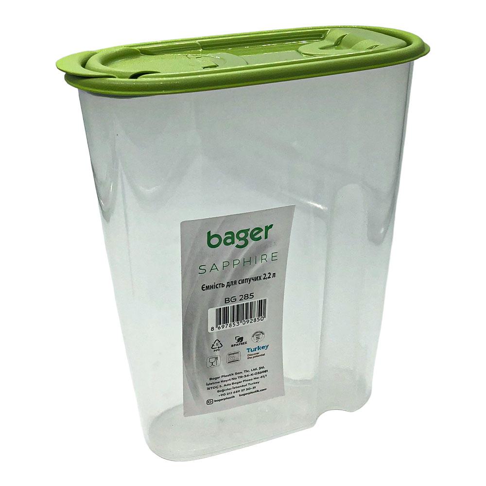 Envase Plástico Bager Plastik de 2.2 L