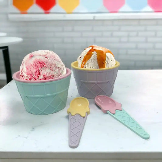 Envase Para Helado Qlux Con Accesorios