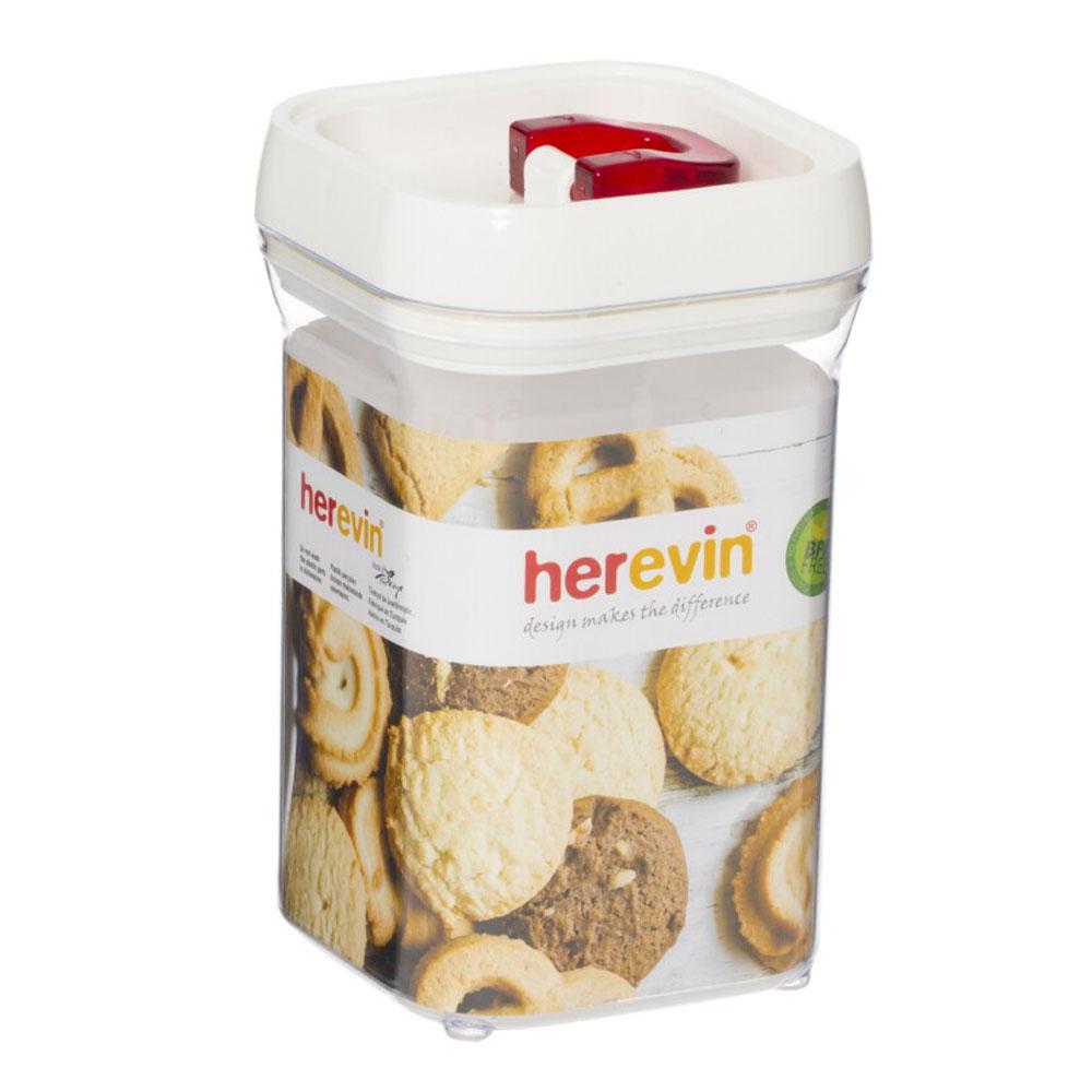 Canister Cuadrado Herevin de Acrílico - Surtido