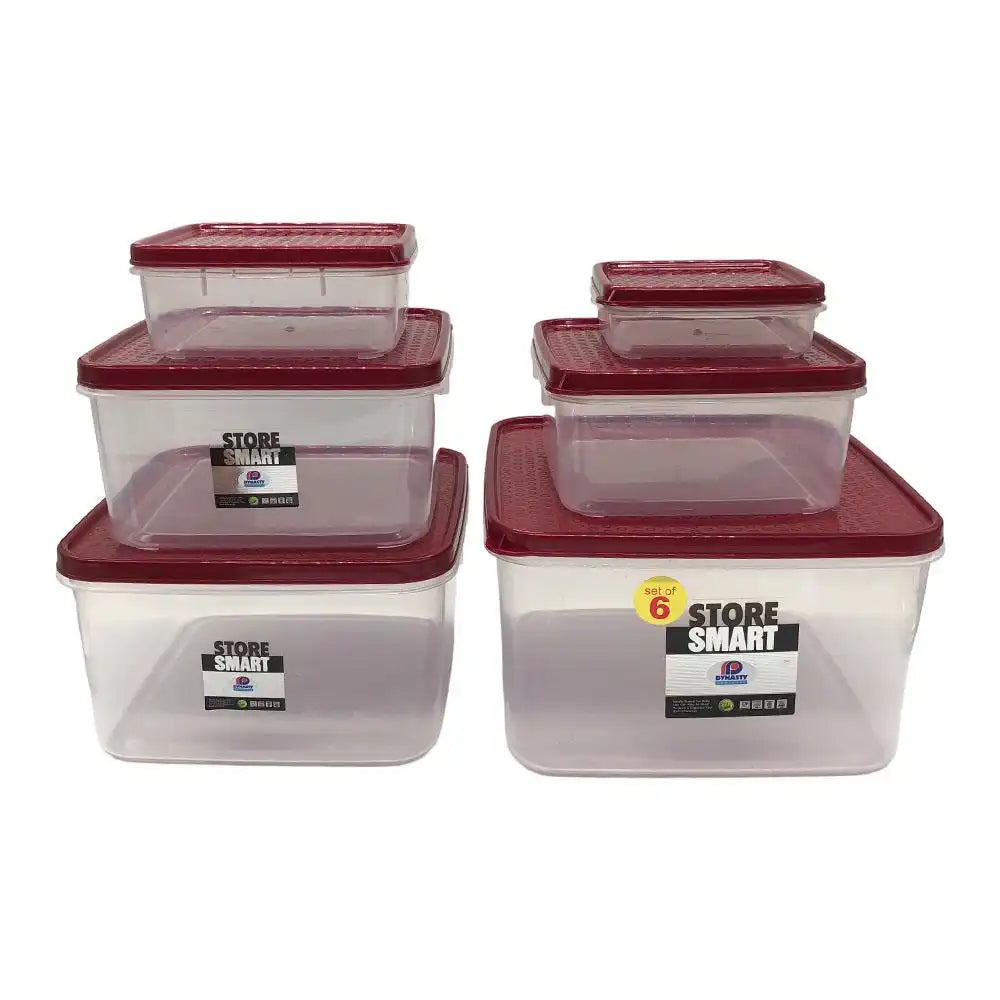 Envase Dynasty Plástico Set 6 Pza -Surt