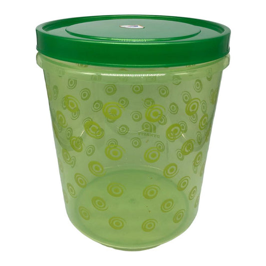 Envase Dynasty Plástico 3Pza Redondo Estampado -Surt