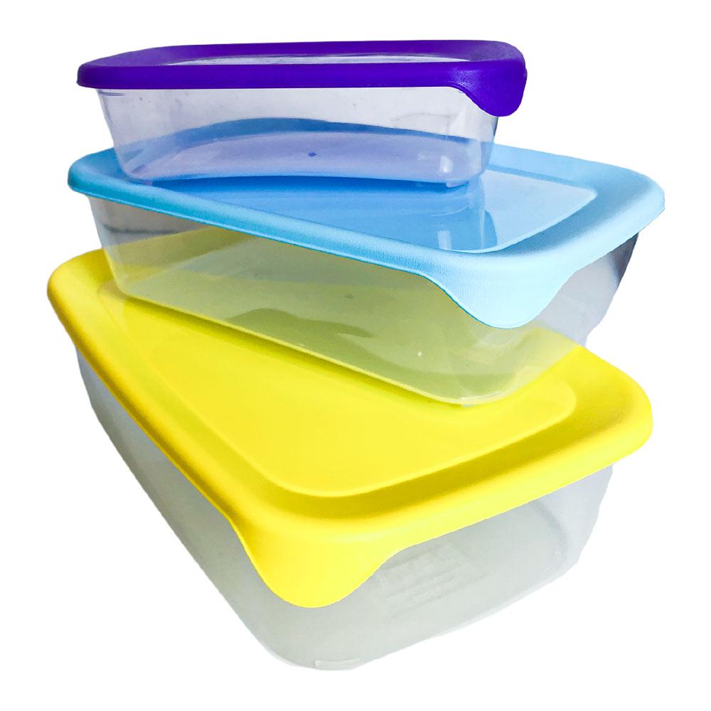 Envase Plástico Home Set 3 Piezas - Surtido