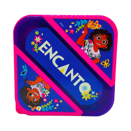 Envase Plástico Encanto Para Sandwich Con Cubierto