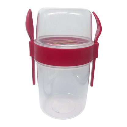 Envase Plástico Titiz 37 Oz Snacks C/Utensilios