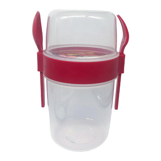 Envase Plástico Titiz 37 Oz Snacks C/Utensilios
