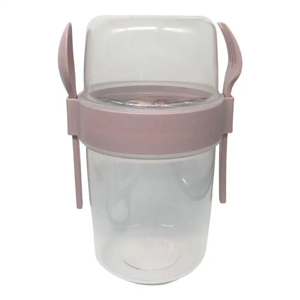 Envase Plástico Titiz 37 Oz Snacks C/Utensilios
