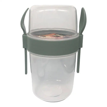 Envase Plástico Titiz 37 Oz Snacks C/Utensilios