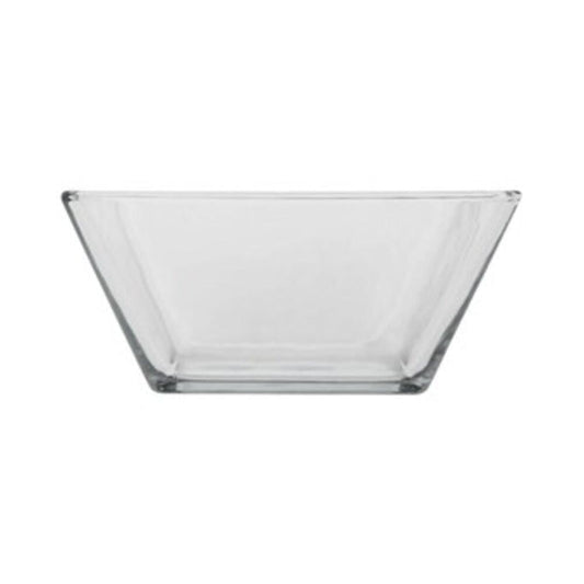 Bowl Crisa de Vidrio Cuadrado Grande