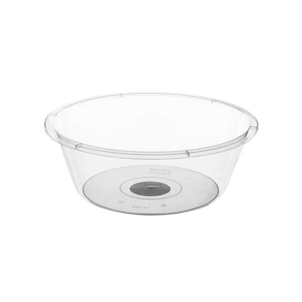 Envase Plástico Asude Plastik Redondo Transparente N°1