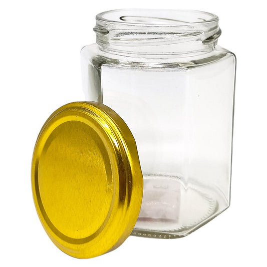 Canister de Vidrio Con Tapa Home Elegance 10 cm x 6.5 cm