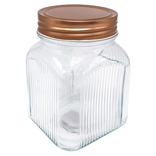 Canister Home Elegance de Vidrio 14 cm x 10 cm