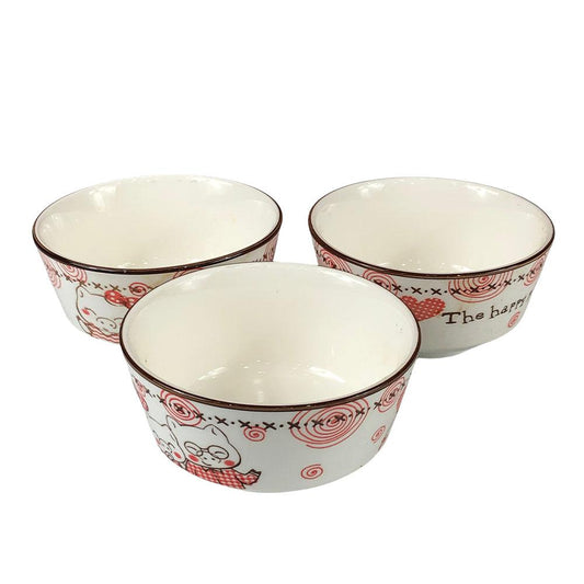 Bowl de Cerámica Home Elegance 3 Piezas