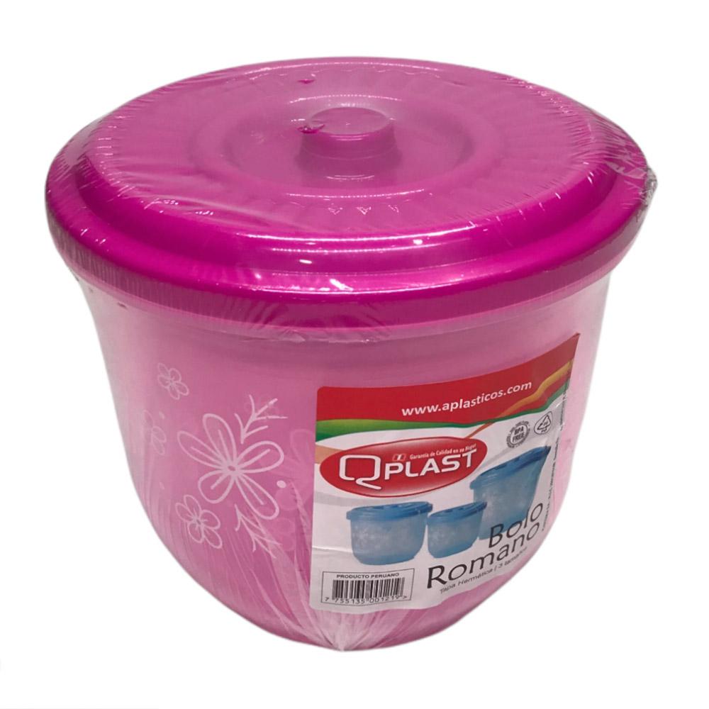 Envase Plástico Home Estampado Set 6 Piezas - Surtido