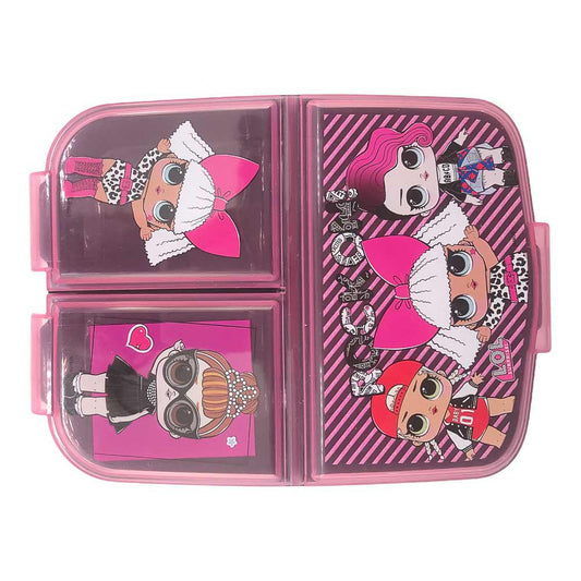 Envase Para Sándwich Lol Con Divisiones