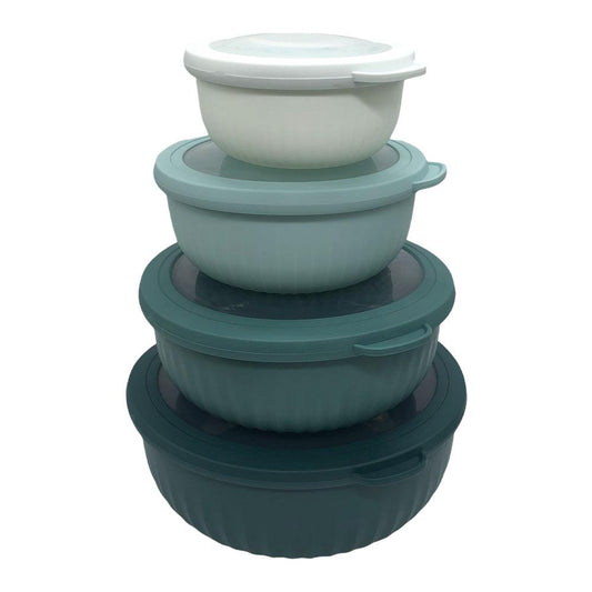 Set de Bowl Con Tapa Cook With Color de 8 Piezas