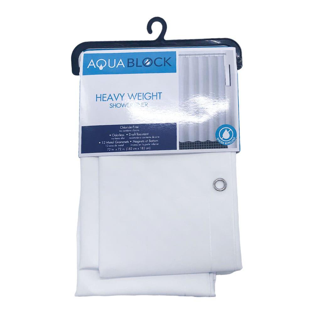 Cortina Para Baño Victoria Classics de Peva 72" x 72" - Blanco