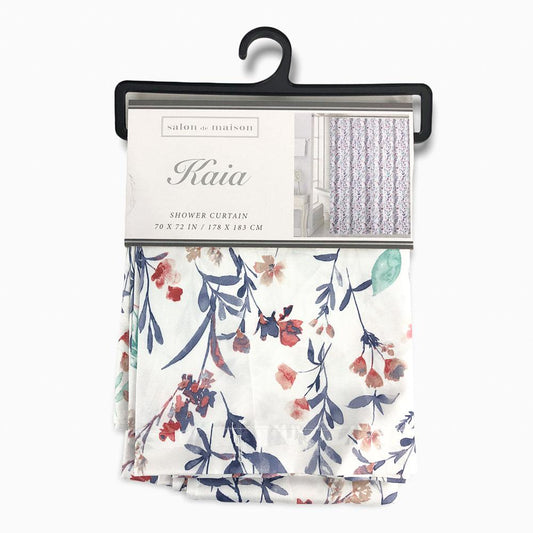 Cortina de Baño Regal Home Kaia de Tela 70" x 72" - Multicolor