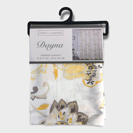 Cortina de Baño Regal Home Dayna de 70" x 72" - Amarillo