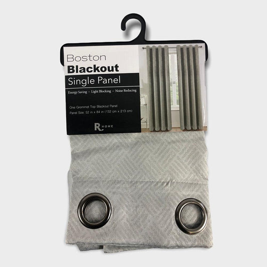 Cortina Regal Home Boston Blackout de 54" x 84" - Gris