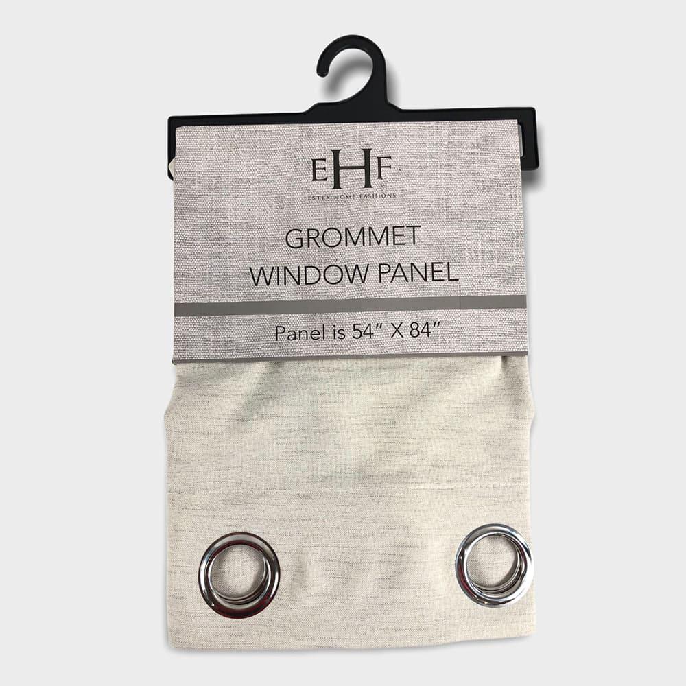 Cortina Estex Bonnie con Aros 54" x 84" - Beige Oscuro