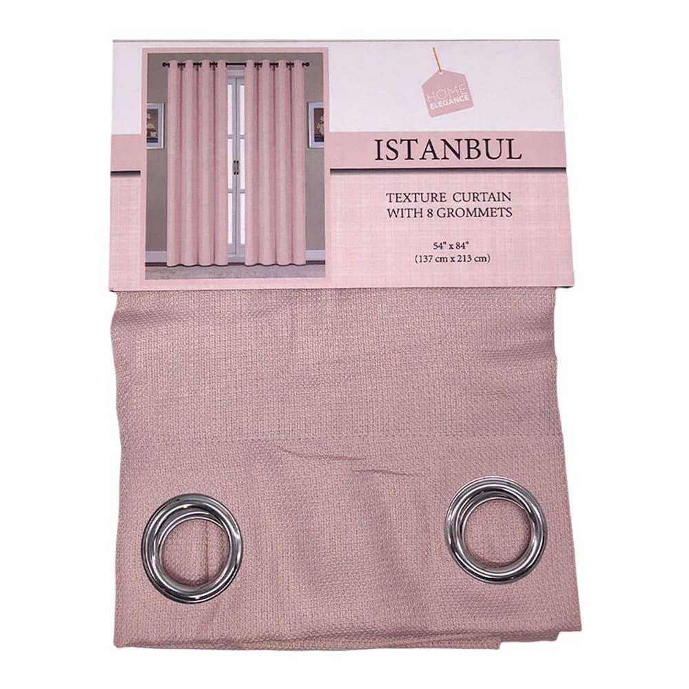 Cortina Home Elegance Istanbul Con Aros 54" x 84"