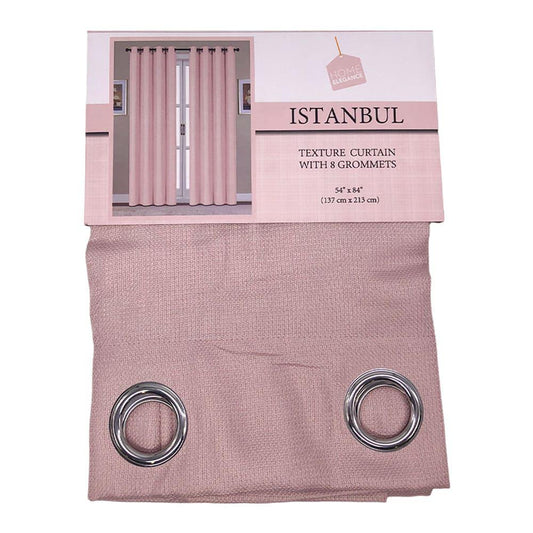 Cortina Home Elegance Istanbul Con Aros 54" x 84"