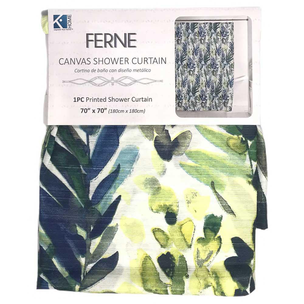 Cortina de Baño Kashi Home Ferne 70" x 70"