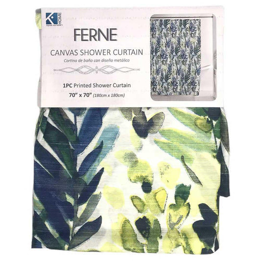 Cortina de Baño Kashi Home Ferne 70" x 70"