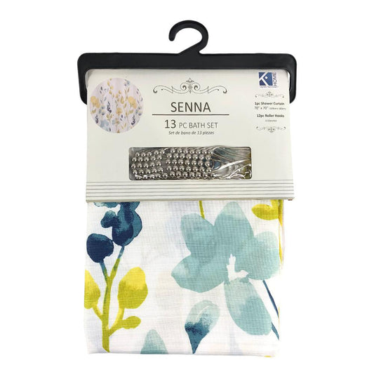 Cortina de Tela Para Baño 70'' x 70'' Kashi Home - Surtido