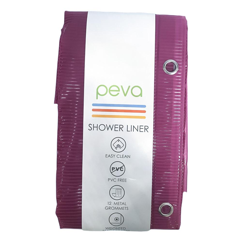 Cortina de Baño Sultán Peva 70" x 72" - Rojo Vino