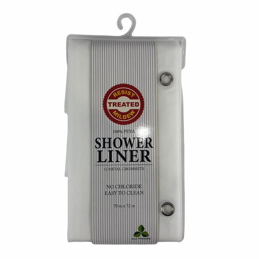 Cortina de Baño Sultan de Peva 70" x 72" - Blanco