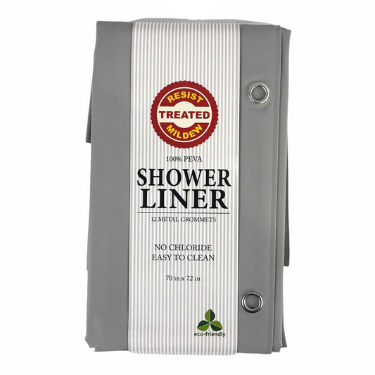 Cortina de Baño Sultan de Peva 70" x 72" - Gris Claro