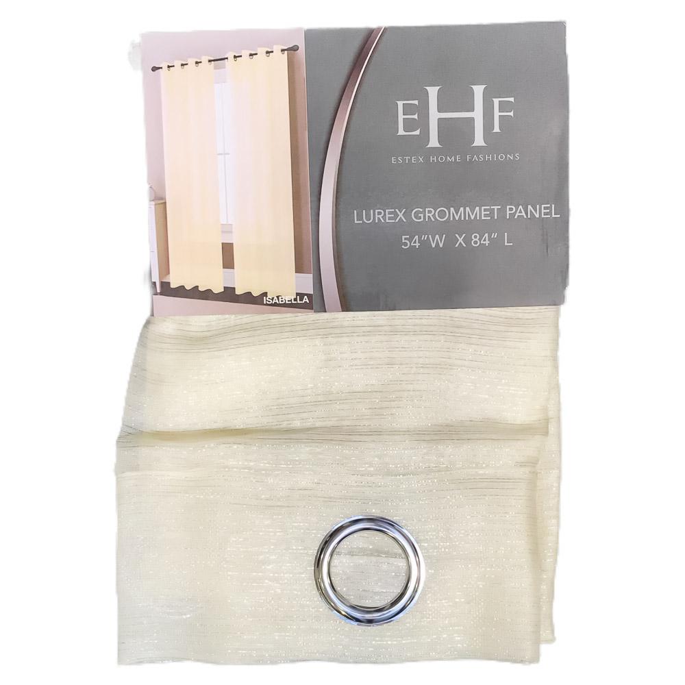 Cortina Estex Isabella Metallic 54" x 84" - Beige
