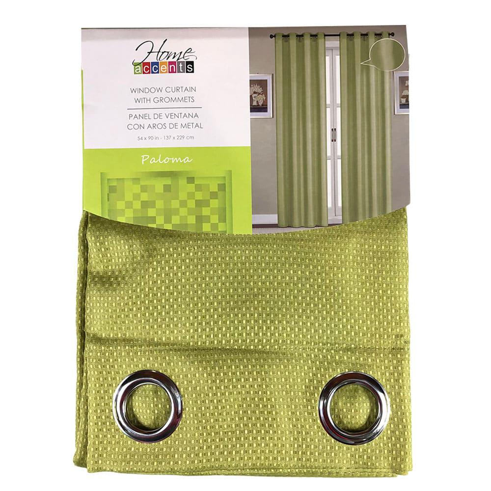 Cortina Home Accents Paloma de 54'' x 90'' - Verde Oliva