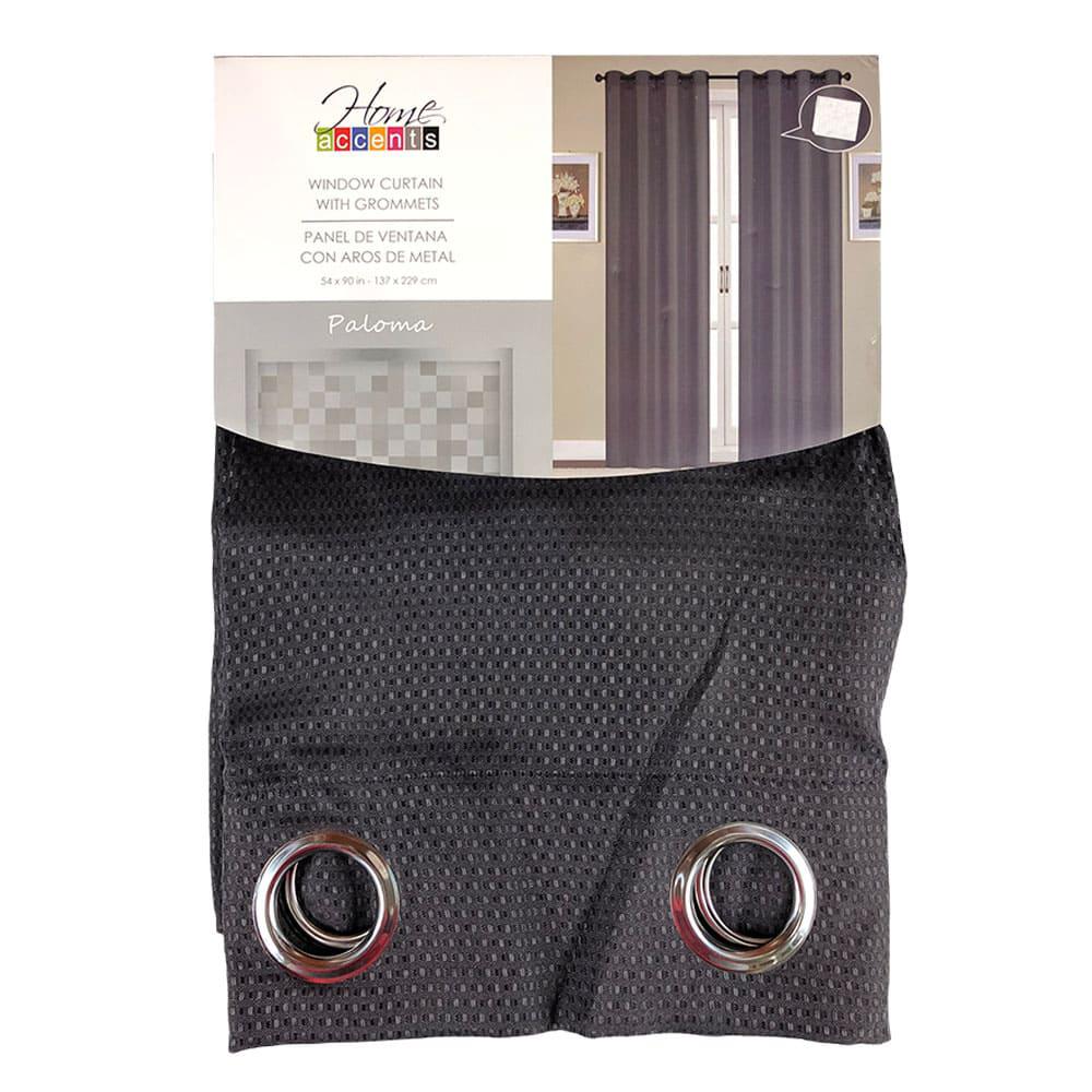 Cortina Home Accents Paloma de 54'' x 90'' - Gris