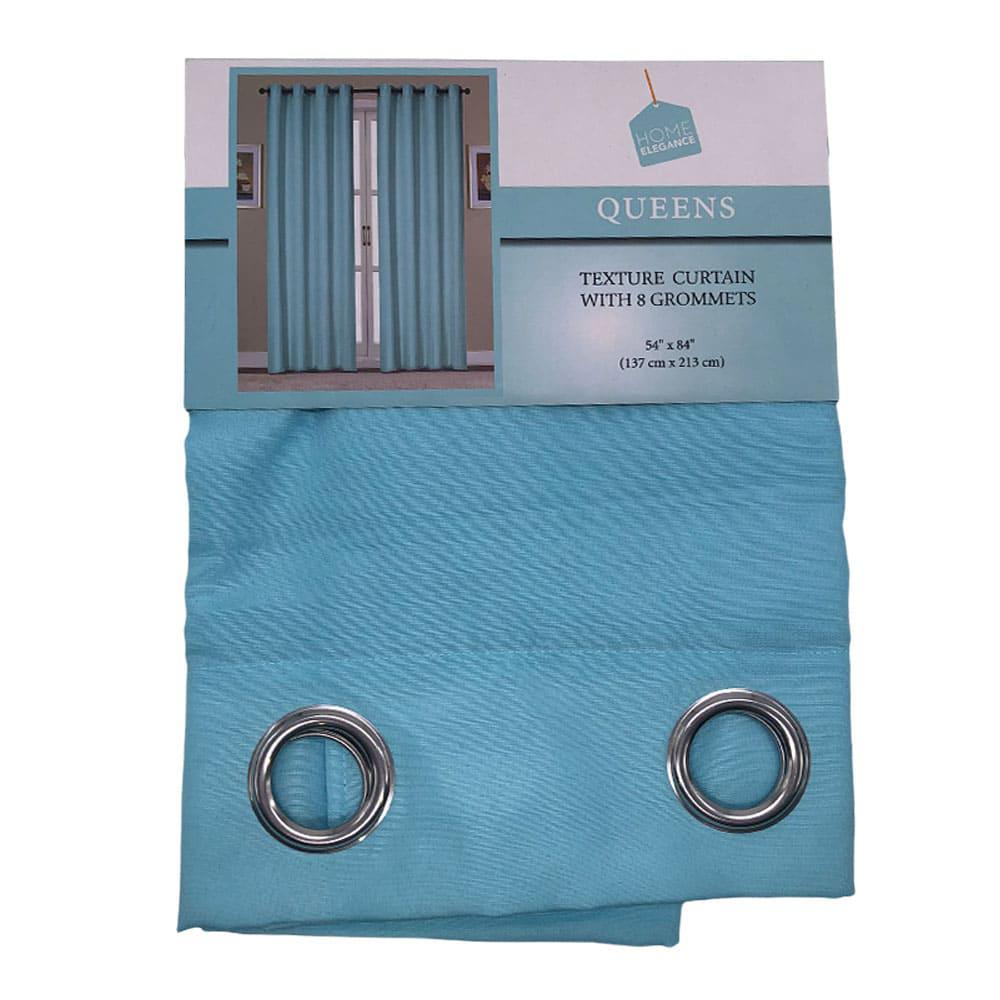 Cortina Home Elegance Queens Con Aros 54" x 84"