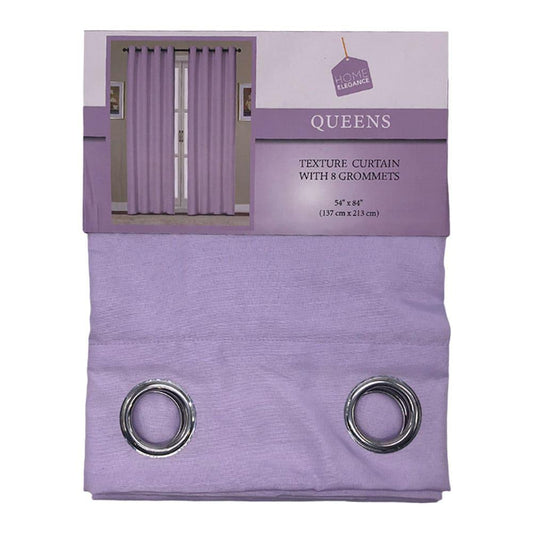 Cortina Home Elegance Queens Con Aros 54" x 84"
