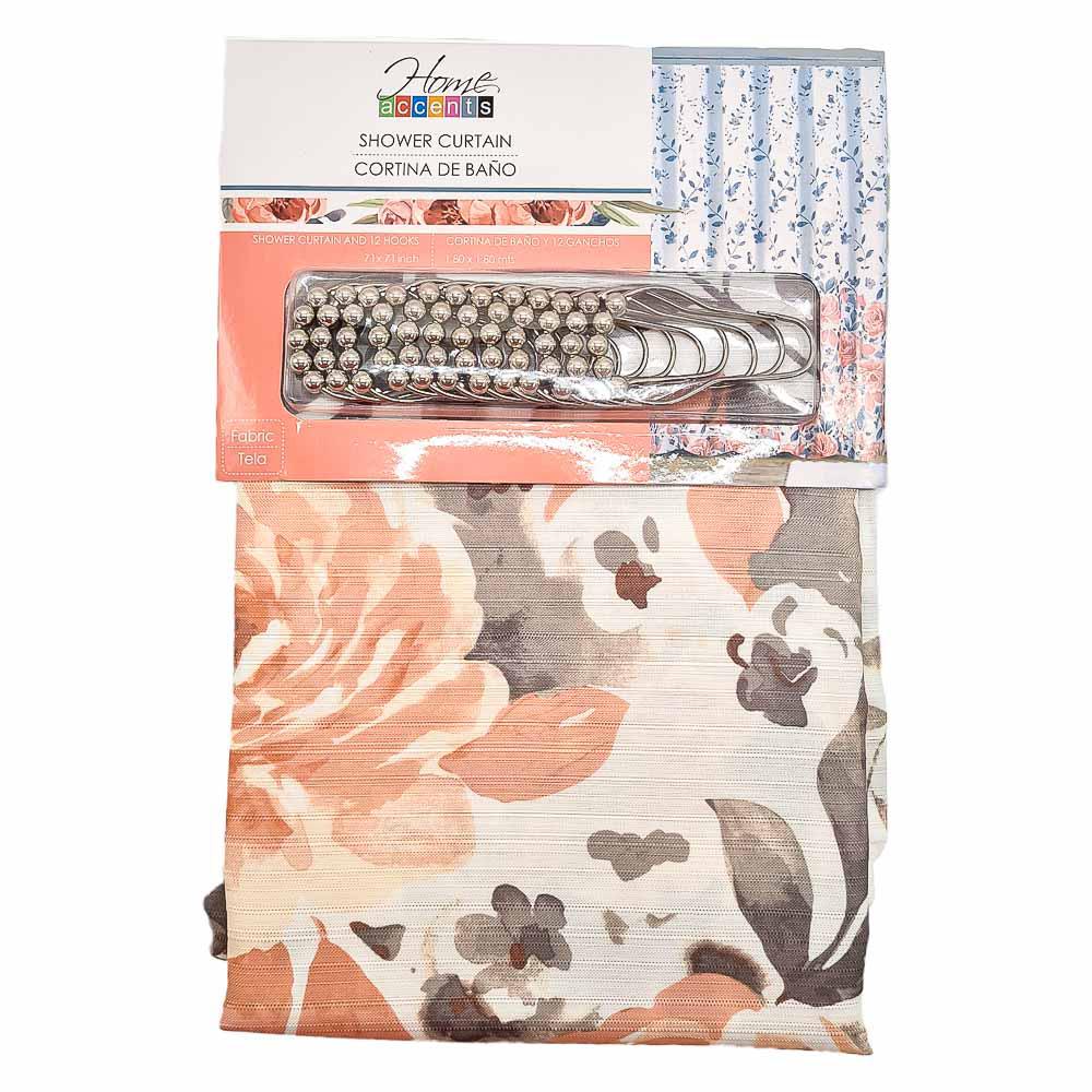 Cortina Para Baño Home Accents 71" x 71"