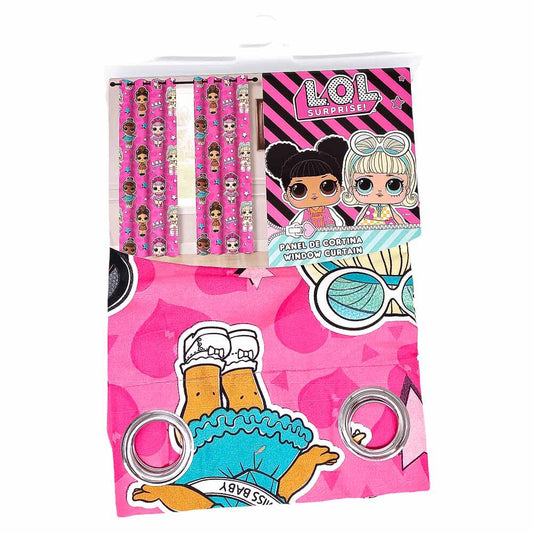 Cortina Lol Surprise Con Aros 55" x 84"