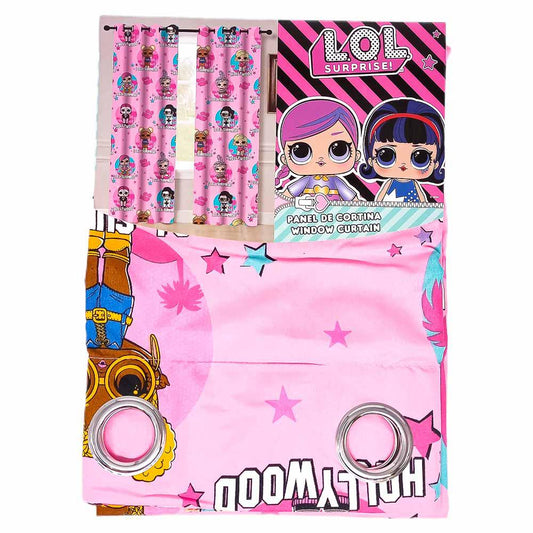 Cortina Lol Surprise Con Aros 55" x 84"