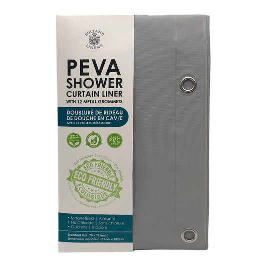 Cortina de Baño Sultan´s Linens de Plástico 70" x 72" - Surtido