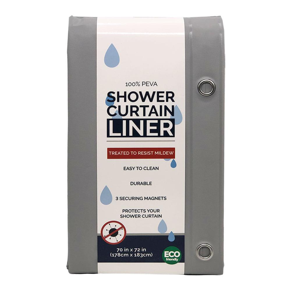 Cortina de Baño Sultan´s Linens de Peva 72" x 72" - Gris