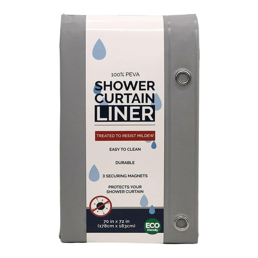 Cortina de Baño Sultan´s Linens de Peva 72" x 72" - Gris