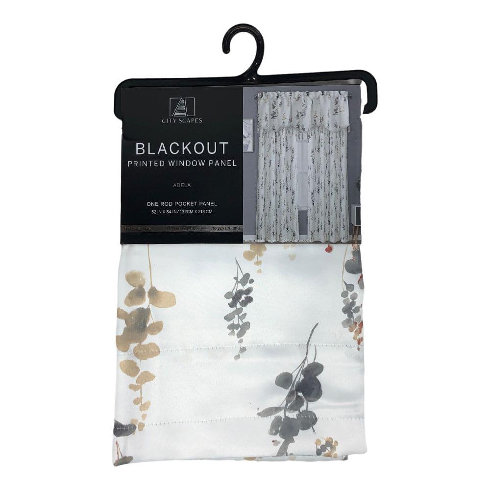 Cortina Adela Regal Home Blackout de 52" x 84" - Gris