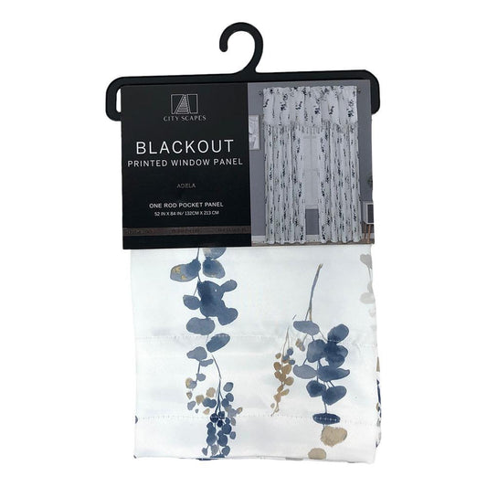 Cortina Adela Regal Home Blackout de 52" x 84" - Azul Marino