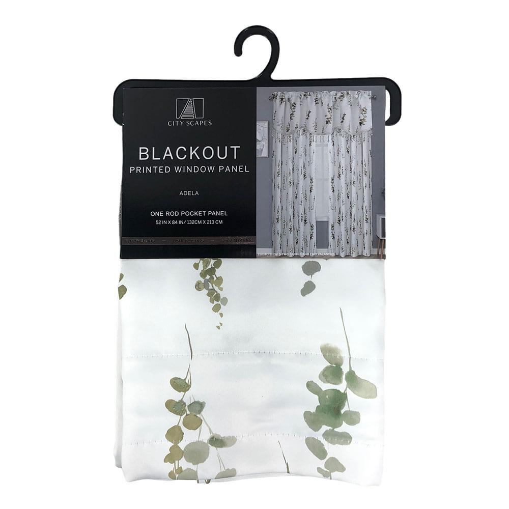 Cortina Adela Regal Home Blackout de 52" x 84" - Verde Oliva