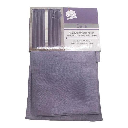 Cortina Home Elegance Dalia 38" x 84" - Lila