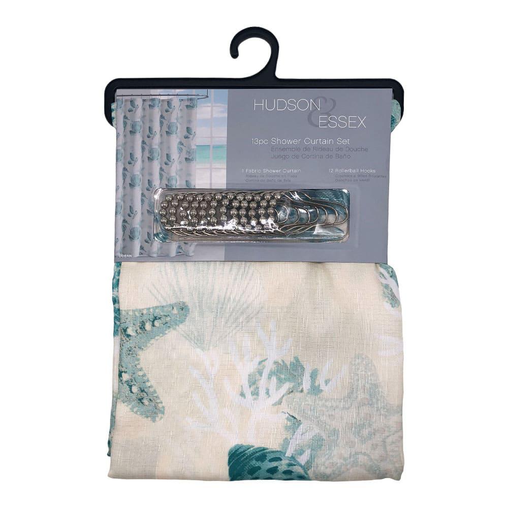 Cortina Para Baño Victoria Classics de Tela 72" x 72"