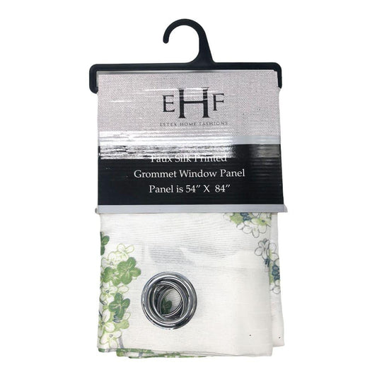 Cortina Estex Tansy Con Aros 54" x 84" - Verde Claro