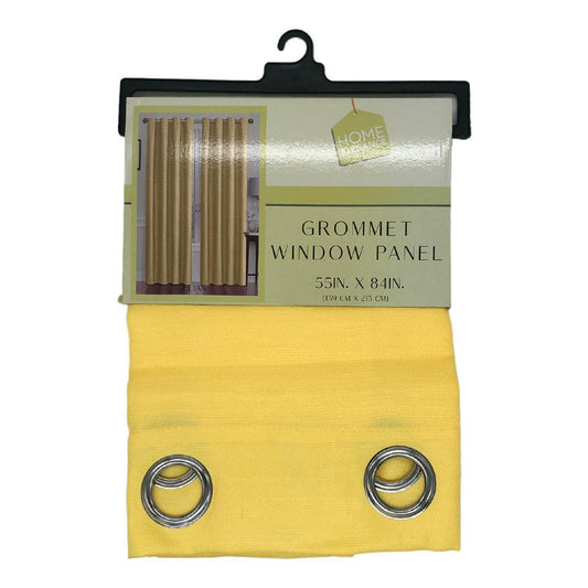 Cortina Home Elegance Elian 54" x 84" C/Aros - Amarillo